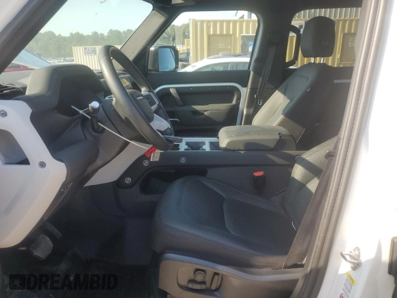 2025 Land Rover Defender S with VIN SALEJ7EX8S2383610, listed as a Copart auction lot 61796155 with 12,666 mi miles and Salvage title. Bid and sale history available at DreamBid. Image 7.