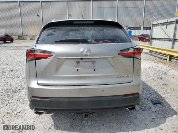 2015 Lexus NX 200t with VIN JTJBARBZ7F2021413, listed as a Copart auction lot 66564924 with 135,171 mi miles and Salvage Title. Bid and sale history available at carsss.com. Image 6.