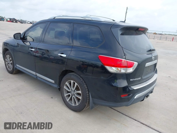 2014 Nissan Pathfinder SV with VIN 5N1AR2MN0EC620439, listed as a IAAI auction lot 42052681 with 187,734 mi miles. Bid and sale history available at carsss.com. Image 3.