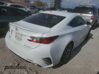 2017 Lexus RC 200t с VIN JTHHA5BC1H5005452, выставлен на аукционе Copart как лот 45151715 с пробегом 71 284 миль миль и Списание • Salvage title. История ставок и продаж доступна на DreamBid. Изображение 3.