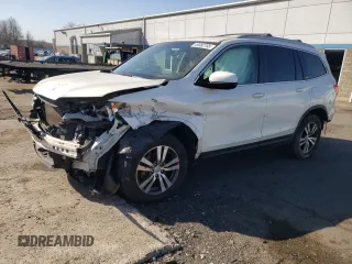 2016 Honda Pilot EX-L with VIN 5FNYF6H58GB111797, listed as a Copart auction lot 49082765 with 145,055 mi miles and Salvage Title. Bid and sale history available at carsss.com. Image 1.