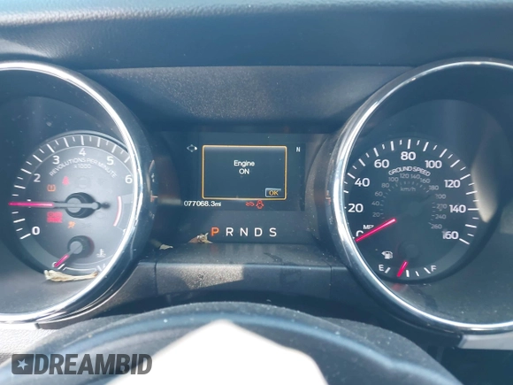 2017 Ford Mustang GT with VIN 1FA6P8CF8H5210452, listed as a IAAI auction lot 42043563 with 77,068 mi miles and . Bid and sale history available at DreamBid. Image 7.