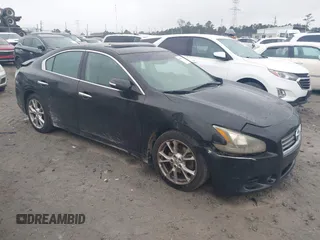 2014 Nissan Maxima S with VIN 1N4AA5AP2EC456457, listed as a IAAI auction lot 41077168 with 171,846 mi miles and . Bid and sale history available at DreamBid. Image 1.
