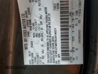 2008 Ford Explorer Eddie Bauer z VIN 1FMEU74878UA14531, wystawiony jako Copart lot #59576515 z przebiegiem 199 825 mil mil oraz Szkoda całkowita • Salvage title. Historia ofert i sprzedaży dostępna na DreamBid. Obrazek 13.