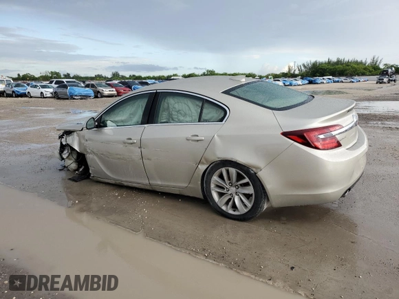 2016 Buick Regal with VIN 2G4GK5EX7G9108428, listed as a Copart auction lot 64895485 with 81,547 mi miles and Salvage title. Bid and sale history available at DreamBid. Image 2.