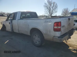 2007 Ford F-150 XL with VIN 1FTVX14577NA63235, listed as a Copart auction lot 47297735 with Not Provided miles and Salvage Title. Bid and sale history available at carsss.com. Image 2.