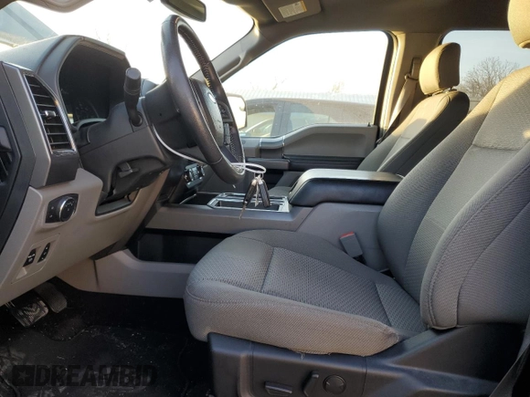 2020 Ford F-150 XL with VIN 1FTEW1C5XLKD88512, listed as a Copart auction lot 87431264 with 40,504 mi miles and Salvage Title. Bid and sale history available at carsss.com. Image 7.