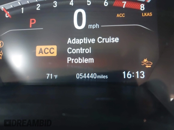 2019 Honda CR-V EX with VIN 2HKRW2H5XKH638800, listed as a IAAI auction lot 42061457 with 54,440 mi miles. Bid and sale history available at carsss.com. Image 16.