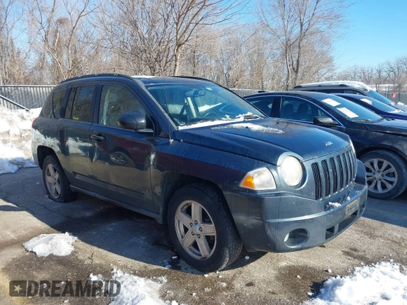 2007 Jeep Compass Sport with VIN 1J8FF47WX7D193781, listed as a IAAI auction lot 41348538 with 193,365 mi miles. Bid and sale history available at carsss.com. Image 1.