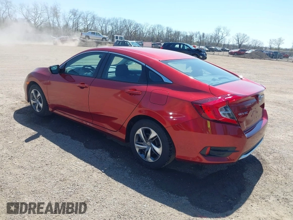 2021 Honda Civic LX z VIN 2HGFC2F67MH511569, wystawiony jako IAAI lot #42065379 z przebiegiem 45 486 mil mil oraz . Historia ofert i sprzedaży dostępna na DreamBid. Obrazek 3.