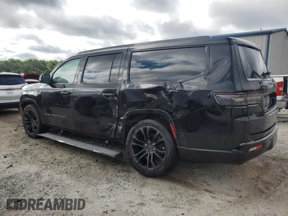 2024 Jeep Grand Wagoneer Series II with VIN 1C4SJSFP0RS120601, listed as a Copart auction lot 61466345 with 34,335 mi miles and Clean title. Bid and sale history available at DreamBid. Image 2.