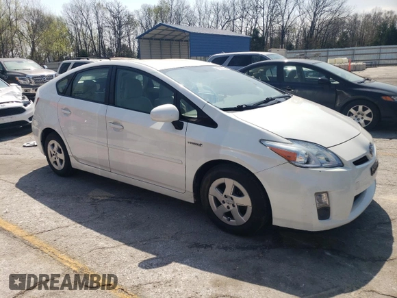 2011 Toyota Prius I with VIN JTDKN3DU1B0280300, listed as a Copart auction lot 52905505 with 113,162 mi miles and Salvage Title. Bid and sale history available at DreamBid. Image 4.