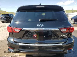 2019 Infiniti QX60 Pure z VIN 5N1DL0MM1KC510294, wystawiony jako Copart lot #56036595 z przebiegiem 73 285 mil mil oraz Szkoda całkowita • Salvage title. Historia ofert i sprzedaży dostępna na DreamBid. Obrazek 6.