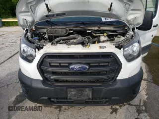 2020 Ford Transit Cargo z VIN 1FTBR1Y82LKA99539, wystawiony jako Copart lot #58968435 z przebiegiem 102 650 mil mil oraz Szkoda całkowita • Salvage title. Historia ofert i sprzedaży dostępna na DreamBid. Obrazek 12.