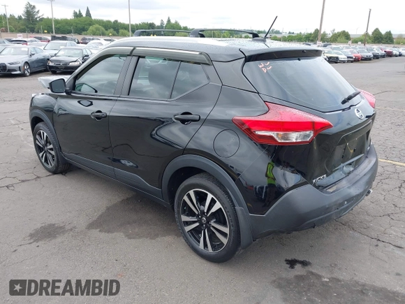 2019 Nissan Kicks SV with VIN 3N1CP5CU5KL543681, listed as a IAAI auction lot 42328297 with 35,736 mi miles and . Bid and sale history available at DreamBid. Image 3.