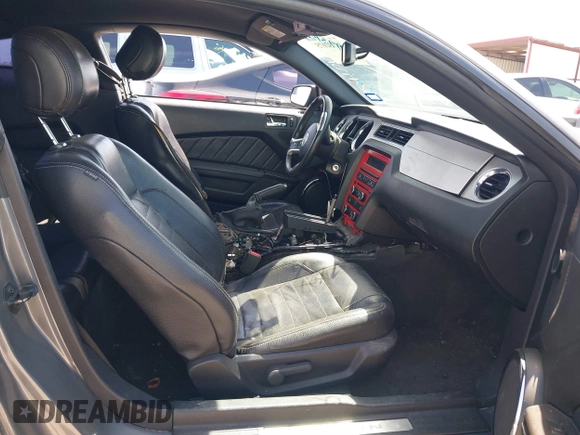 2012 Ford Mustang Premium with VIN 1ZVBP8AM5C5275503, listed as a IAAI auction lot 41732075 with 176,990 mi miles and . Bid and sale history available at DreamBid. Image 5.