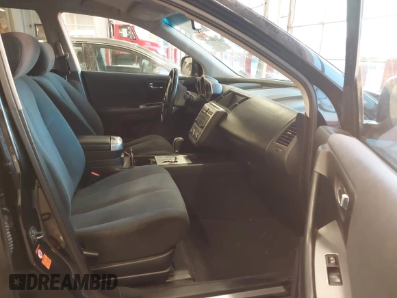 2007 Nissan Murano S with VIN JN8AZ08T07W530022, listed as a IAAI auction lot 41400047 with 191,817 mi miles. Bid and sale history available at carsss.com. Image 5.
