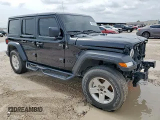 2022 Jeep Wrangler Unlimited Sport S z VIN 1C4HJXDG5NW180130, wystawiony jako Copart lot #59883815 z przebiegiem 47 625 mil mil oraz Czysty tytuł • Clean title. Historia ofert i sprzedaży dostępna na DreamBid. Obrazek 4.