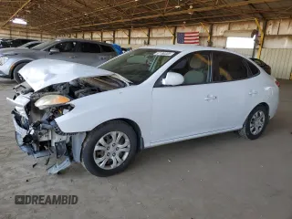 2010 Hyundai Elantra GLS with VIN KMHDU4AD3AU921990, listed as a Copart auction lot 57180305 with Not provided miles and Salvage title. Bid and sale history available at DreamBid. Image 1.