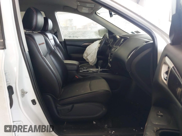 2019 Nissan Pathfinder S with VIN 5N1DR2MM9KC647851, listed as a IAAI auction lot 41289955 with 77,346 mi miles and . Bid and sale history available at DreamBid. Image 5.