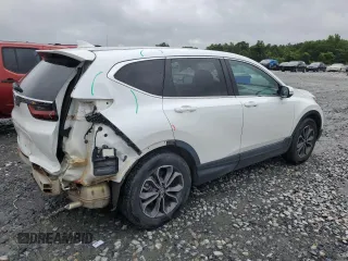 2020 Honda CR-V EX with VIN 7FARW1H59LE004988, listed as a Copart auction lot 59726565 with 38,136 mi miles and Salvage title. Bid and sale history available at DreamBid. Image 3.
