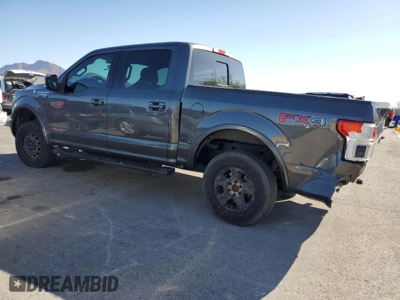 2019 Ford F-150 XL with VIN 1FTEW1E4XKKD45646, listed as a Copart auction lot 57878695 with 122,243 mi miles and Salvage title. Bid and sale history available at DreamBid. Image 2.