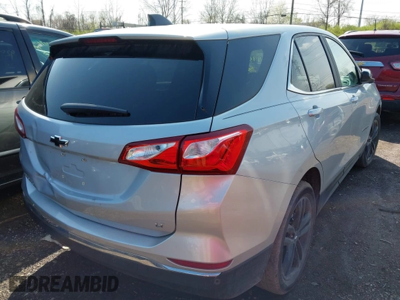 2021 Chevrolet Equinox LT with VIN 3GNAXKEV6ML361068, listed as a IAAI auction lot 41832995 with 48,268 mi miles and . Bid and sale history available at DreamBid. Image 4.