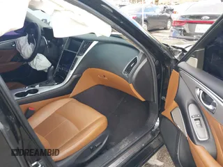 2023 Infiniti Q50 Luxe with VIN JN1EV7BP7PM511298, listed as a IAAI auction lot 41702893 with 29,908 mi miles and . Bid and sale history available at DreamBid. Image 5.