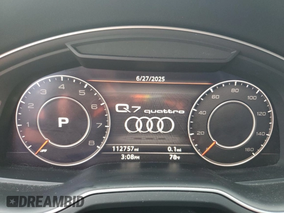 2017 Audi Q7 Premium Plus с VIN WA1LAAF7XHD029069, выставлен на аукционе Copart как лот 62902435 с пробегом 112 757 миль миль и Чистый • Clean title. История ставок и продаж доступна на DreamBid. Изображение 9.