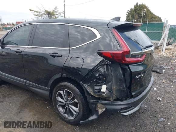 2020 Honda CR-V EX with VIN 5J6RW2H5XLA021643, listed as a IAAI auction lot 41479380 with 50,281 mi miles. Bid and sale history available at carsss.com. Image 6.