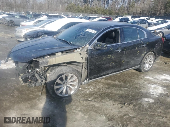 2016 Lincoln MKS z VIN 1LNHL9DK0GG600153, wystawiony jako Copart lot #41561325 z przebiegiem 71 909 mil mil oraz Szkoda całkowita • Salvage title. Historia ofert i sprzedaży dostępna na DreamBid. Obrazek 1.