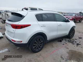 2018 Kia Sportage EX with VIN KNDPN3AC6J7398253, listed as a IAAI auction lot 41593541 with 138,622 mi miles and . Bid and sale history available at DreamBid. Image 4.