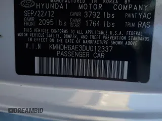 2013 Hyundai Elantra Coupe SE with VIN KMHDH6AE3DU012337, listed as a Copart auction lot 80048884 with 171,714 mi miles and Salvage Title. Bid and sale history available at carsss.com. Image 14.
