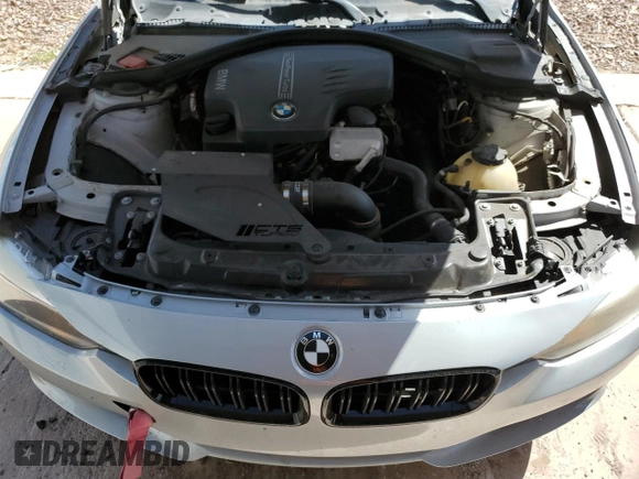 2012 BMW 3 Series 328i with VIN WBA3C1C59CA697083, listed as a Copart auction lot 51600745 with 138,668 mi miles and Salvage title. Bid and sale history available at DreamBid. Image 12.