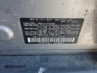 2013 Subaru Forester 2.5X Premium with VIN JF2SHADC2DH433260, listed as a Copart auction lot 41915785 with 60,063 mi miles and Clean Title. Bid and sale history available at carsss.com. Image 13.