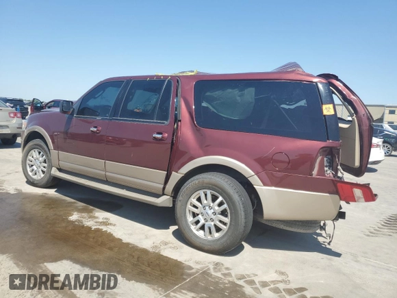 2012 Ford Expedition EL King Ranch with VIN 1FMJK1J54CEF05167, listed as a Copart auction lot 71557244 with 0 mi miles and Non Repairable. Bid and sale history available at carsss.com. Image 2.