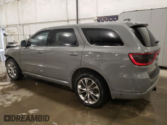 2020 Dodge Durango GT with VIN 1C4RDJDG0LC261429, listed as a Copart auction lot 44947905 with 98,452 mi miles and Salvage title. Bid and sale history available at DreamBid. Image 2.