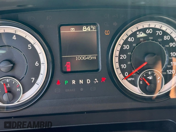 2017 Ram 2500 Tradesman with VIN 3C6UR5CJ8HG579035, listed as a Copart auction lot 46916745 with 100,645 mi miles and Clean title. Bid and sale history available at DreamBid. Image 8.