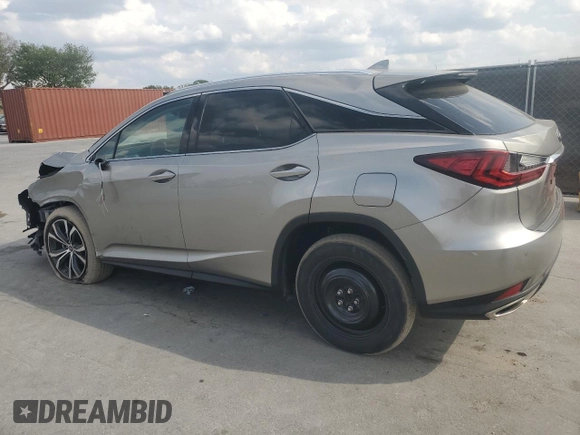 2022 Lexus RX with VIN 2T2HZMAA2NC248749, listed as a Copart auction lot 49167745 with 18,983 mi miles and Salvage Title. Bid and sale history available at carsss.com. Image 2.