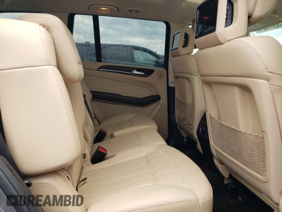 2017 Mercedes-Benz GLS 450 with VIN 4JGDF6EE6HA879903, listed as a Copart auction lot 52628345 with 96,628 mi miles and Salvage Title. Bid and sale history available at DreamBid. Image 11.