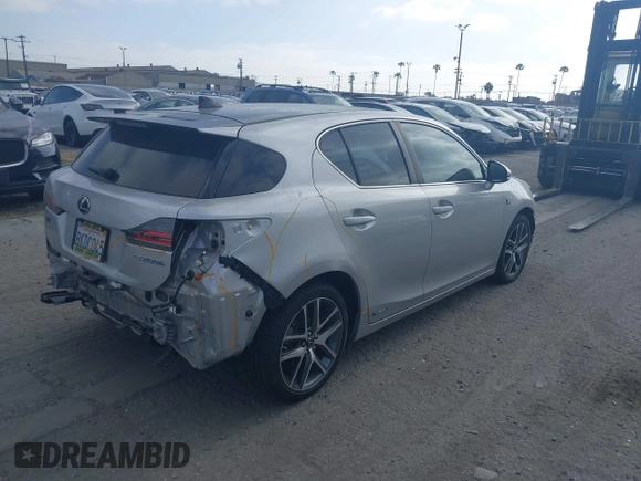 2015 Lexus CT 200h с VIN JTHKD5BH5F2236734, выставлен на аукционе IAAI как лот 42127956 с пробегом 89 811 миль миль и . История ставок и продаж доступна на DreamBid. Изображение 4.