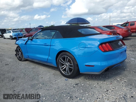 2017 Ford Mustang EcoBoost Premium with VIN 1FATP8UH8H5327211, listed as a Copart auction lot 54786645 with 91,472 mi miles and Clean Title. Bid and sale history available at carsss.com. Image 2.