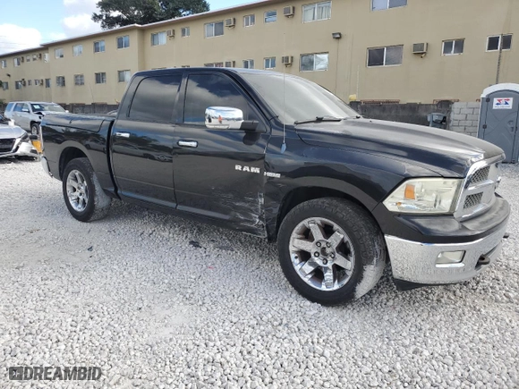 2009 Dodge Ram 1500 SLT with VIN 1D3HB13T99J527171, listed as a Copart auction lot 88033865 with 217,218 mi miles and Salvage Title. Bid and sale history available at carsss.com. Image 4.