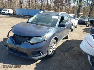 2016 Nissan Rogue SV with VIN 5N1AT2MV9GC830493, listed as a IAAI auction lot 41740580 with 119,991 mi miles. Bid and sale history available at carsss.com. Image 2.