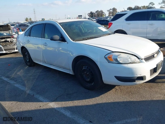 2016 Chevrolet Impala Limited Police Police with VIN 2G1WD5E3XG1101908, listed as a IAAI auction lot 41461498 with NaN miles. Bid and sale history available at carsss.com. Image 13.