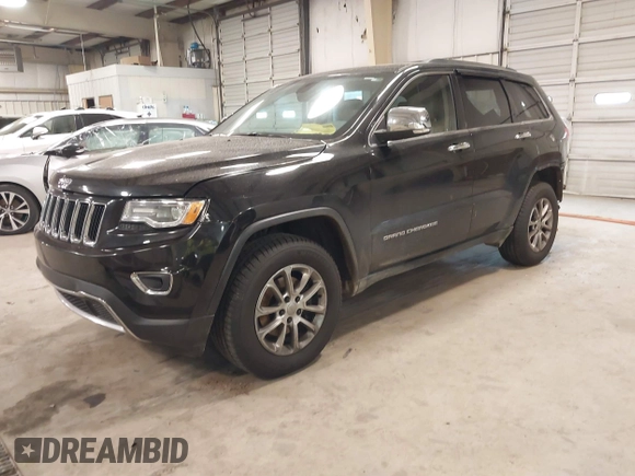2015 Jeep Grand Cherokee Limited with VIN 1C4RJFBGXFC205124, listed as a IAAI auction lot 41405059 with 194,124 mi miles. Bid and sale history available at carsss.com. Image 22.