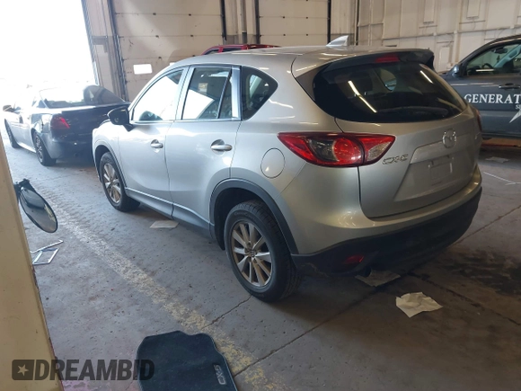 2016 Mazda CX-5 Sport with VIN JM3KE2BE5G0720507, listed as a IAAI auction lot 41872003 with 160,727 mi miles and . Bid and sale history available at carsss.com. Image 3.