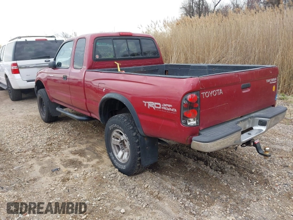1999 Toyota Tacoma PreRunner z VIN 4TASM92N0XZ443454, wystawiony jako IAAI lot #41907523 z przebiegiem 237 864 mil mil oraz . Historia ofert i sprzedaży dostępna na DreamBid. Obrazek 3.
