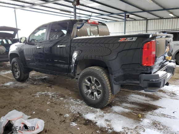 2016 Chevrolet Colorado 4WD Z71 with VIN 1GCGTDE32G1123917, listed as a Copart auction lot 44862055 with 71,202 mi miles and Salvage Title. Bid and sale history available at carsss.com. Image 2.