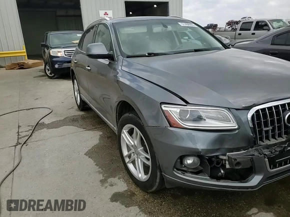 2017 Audi Q5 Premium Plus with VIN WA1L2AFP3HA031065, listed as a Copart auction lot 51498895 with 53,216 mi miles and Salvage Title. Bid and sale history available at carsss.com. Image 14.